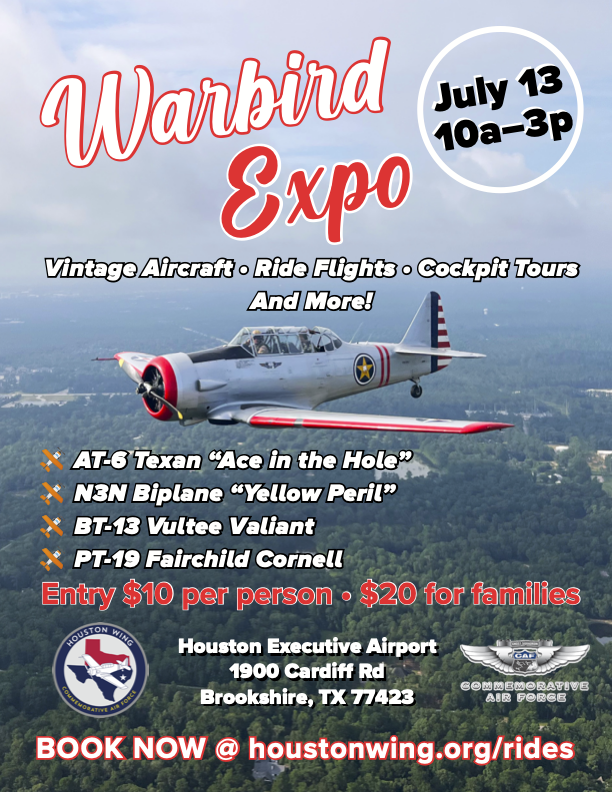 Houston Wing, Commemorative Air Force Museum and Rides